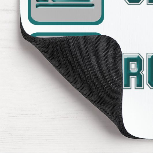 Eat Sleep Rugby Muismat (Hoek)