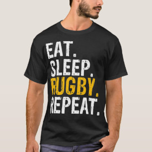 Eat Sleep Rugby Reputeren Cadeaubon T-shirt