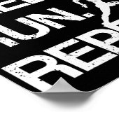 Eat Sleep Run Herhaal Marathon Runner Jogging Spor Poster (Hoek)