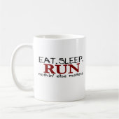 Eat Sleep Run Koffiemok (Links)