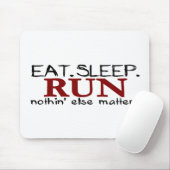 Eat Sleep Run Muismat (Met muis)