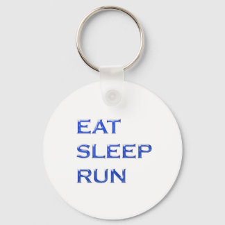 EAT SLEEP RUN NVN102 navinJOSHI wisdom manuscriptt Sleutelhanger