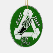 Eat Sleep Run Track ORNAMENT (Rechts)