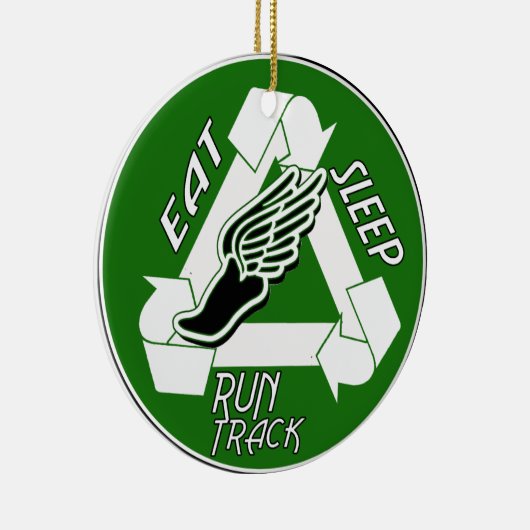 Eat Sleep Run Track ORNAMENT (Rechts)