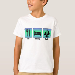 Eat Sleep Sail-shirt T-shirt