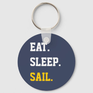 Eat Sleep Sail Sleutelhanger