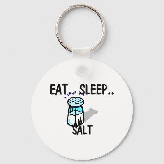 Eat Sleep SALT Sleutelhanger (Voorkant)