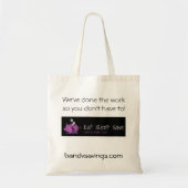 Eat Sleep Save Bag Tote Bag (Voorkant)