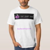 Eat Sleep Save T-shirt (Voorkant)