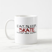 Eat Sleep Schaats Koffiemok (Links)