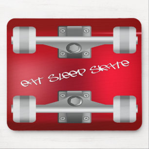 Eat Sleep Schaats muispad Muismat
