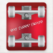 Eat Sleep Schaats muispad Muismat (Voorkant)