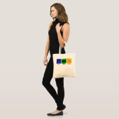Eat Sleep Science Tote Bag (Voorkant (model))