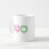 Eat Sleep Shop Koffiemok (Voorkant links)