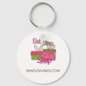Eat Sleep Shop Sleutelhanger (Voorkant)