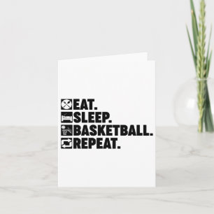 Eat Sleep Sketll Herhaal Mannen Vrouwen Sketll Spe Kaart