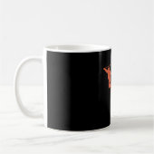 Eat Sleep Ski Herhalen Koffiemok (Links)