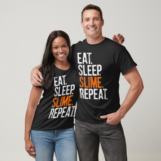 Eat Sleep Slime Repeat Tshirt (Unisex)