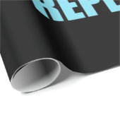 Eat Sleep Snowboard Herhalen Cadeaupapier (Rol Hoek)