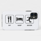 Eat Sleep Soccer Case-Mate iPhone Case (Achterkant (horizontaal))