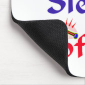 Eat Sleep Softball Muismat (Hoek)