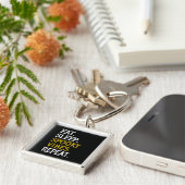 Eat Sleep Spooky Vibes Repeat - Halloween 2022 Sleutelhanger (Zijkant)