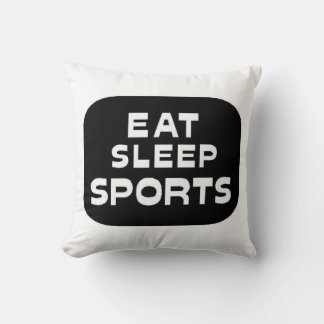 Eat Sleep Sports Kussen