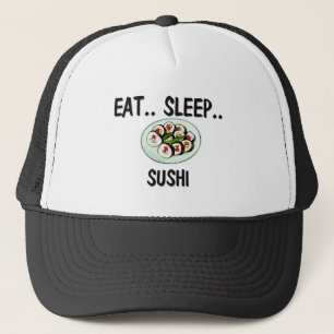 Eat Sleep SUSHI Trucker Pet