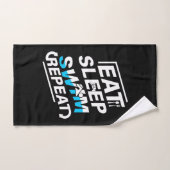 Eat Sleep Swim Handdoek (Handdoek)