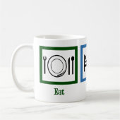 Eat Sleep Swim Koffiemok (Links)