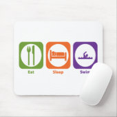 Eat Sleep Swim Muismat (Met muis)
