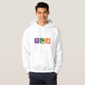 Eat Sleep Swimming Hoodie (Voorkant volledig)