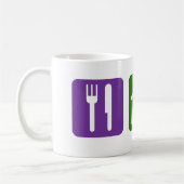 Eat Sleep Swimming Koffiemok (Links)