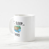 Eat Sleep TAPIRS Koffiemok (Voorkant links)