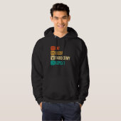 Eat Sleep Taxidermy Repeat Hoodie (Voorkant volledig)