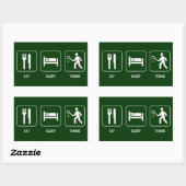 Eat Sleep Tennis Sticker (Vel)