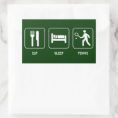 Eat Sleep Tennis Sticker (Tas)