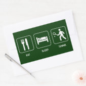 Eat Sleep Tennis Sticker (Envelop)