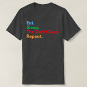Eat Sleep The Oort Cloud Repeat T-shirt (Design voorkant)