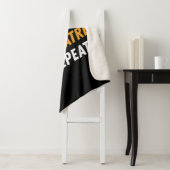 Eat Sleep Theater Herhalen Sherpa Deken (In situ)