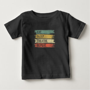 Eat Sleep Theater Tech Gifts Actor herhalen