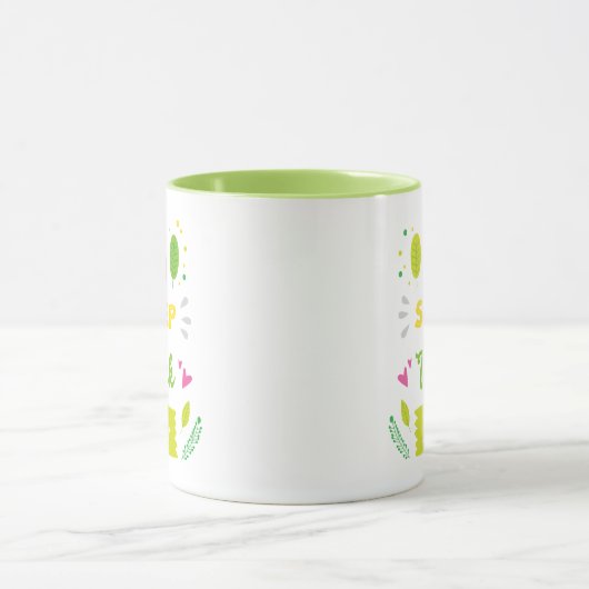 Eat Sleep Think Green Mok (Midden)