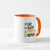 Eat. Sleep. Tiki Bars. Repeat Mok (Voorkant rechts)