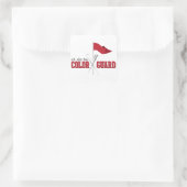 Eat Sleep Toss Vierkante Sticker (Tas)