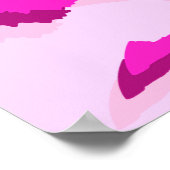 EAT SLEEP TRAIN CHEERLEADEREND GEPERSONALISEERD PO POSTER (Hoek)