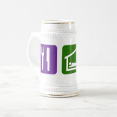 Eat Sleep Travel Bierpul (Voorkant links)