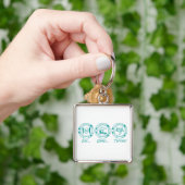 Eat Sleep Turtles! Sleutelhanger (Hand)