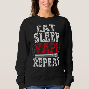 Eat Sleep Vape herhaal Vape voor mannen in de slaa Trui