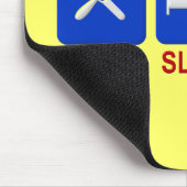 Eat Sleep Verkoop wissen Muismat (Hoek)