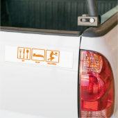 Eat Sleep Volleyball Bumpersticker (Op Truck)